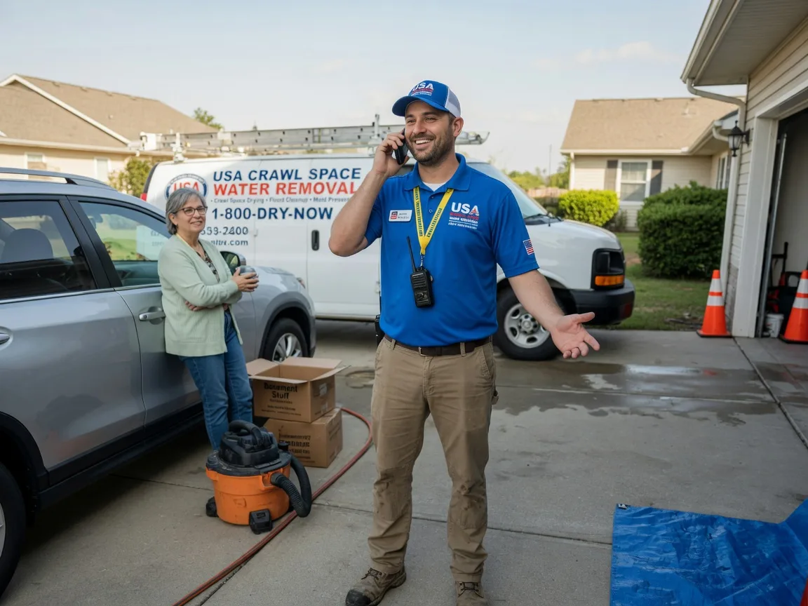Crawl Space Water Removal Matagorda, TX FAQs